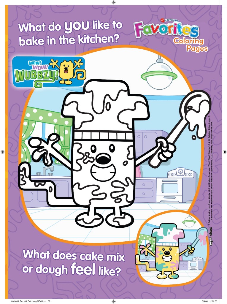 Wow Wow Wubbzy In The Kitchen